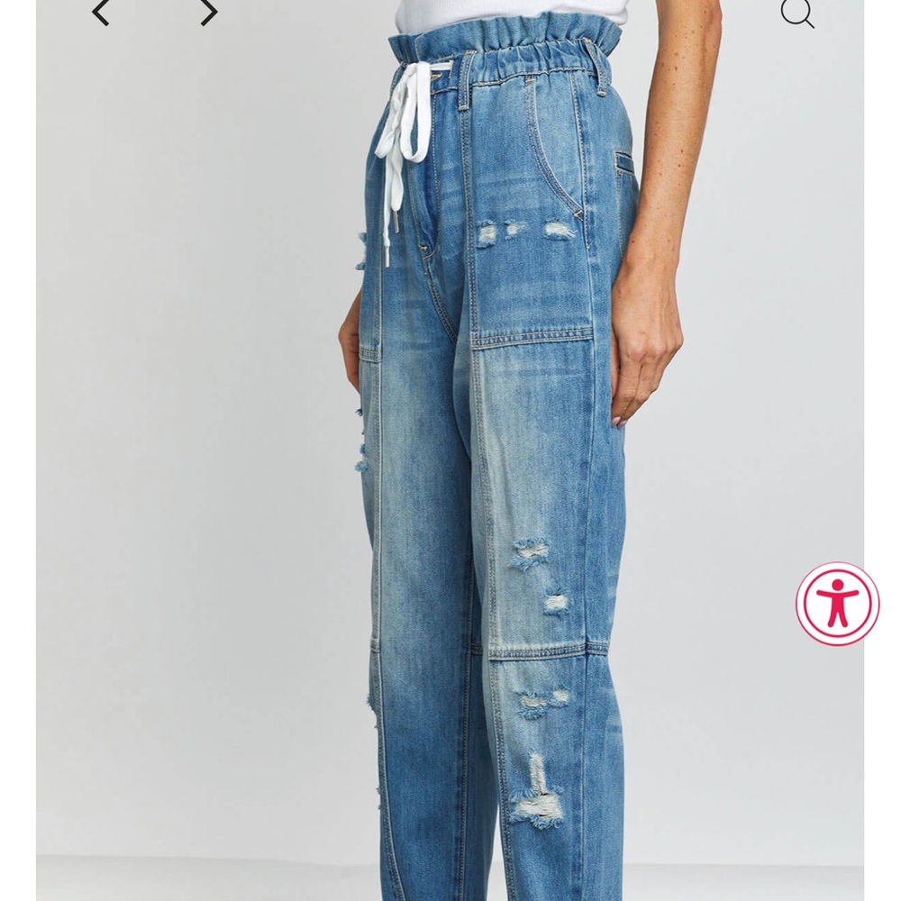 Risen Jogger Drawstring Jeans new size 7/28